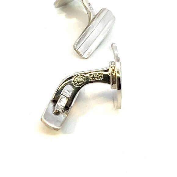 Georg Jensen Estate Cufflinks Sterling Silver GJ23 - Picture 4 of 5